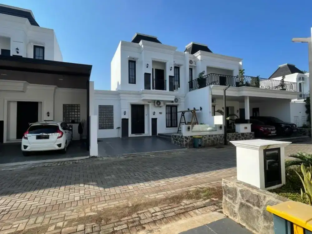 RUMAH 2 LANTAI DJUAL FREE FURNISHED DI SETIAP PEMBELIAN