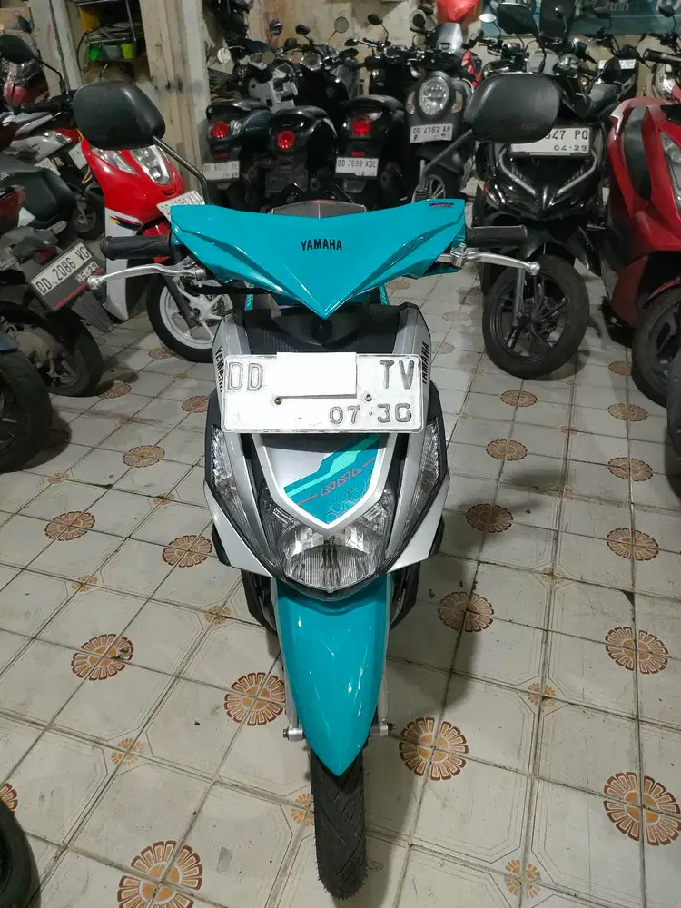 Yamaha Mio m3 125cc 2025 silver biru