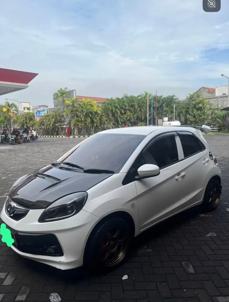 HONDA BRIO MT MODIF 2014 PUTIH