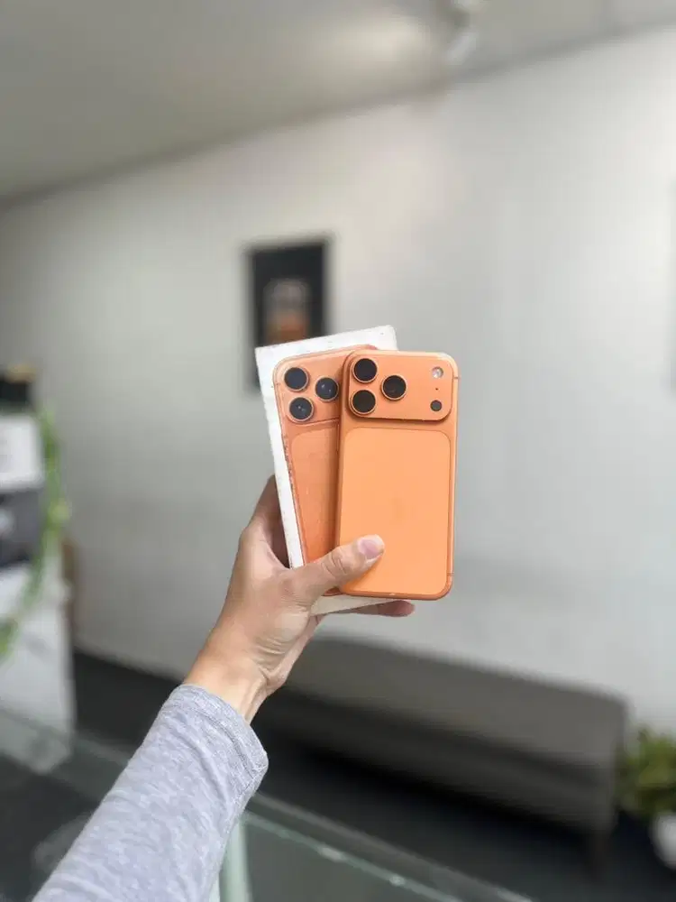 iPhone 17Pro Coral 512Gb Ex Ibox Mulus Nominus Fullset Bergaransi