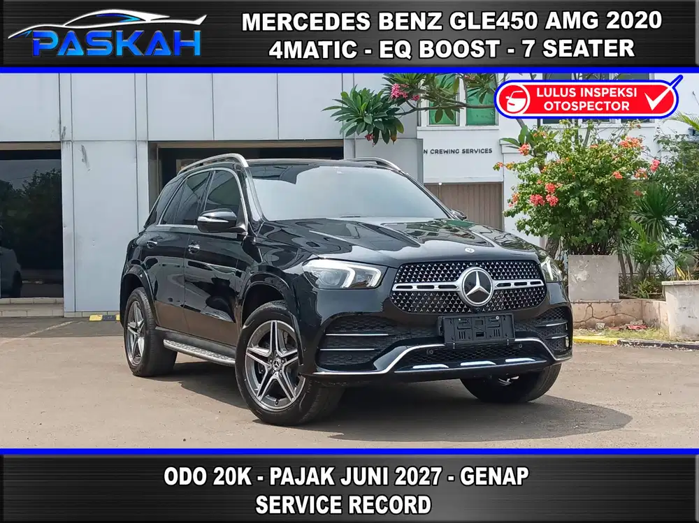 Odo=20K PAJAK=1Tahun BUNGA=4% Mercy GLE450 AMG 2020 GLE 450 AMG 2020 2