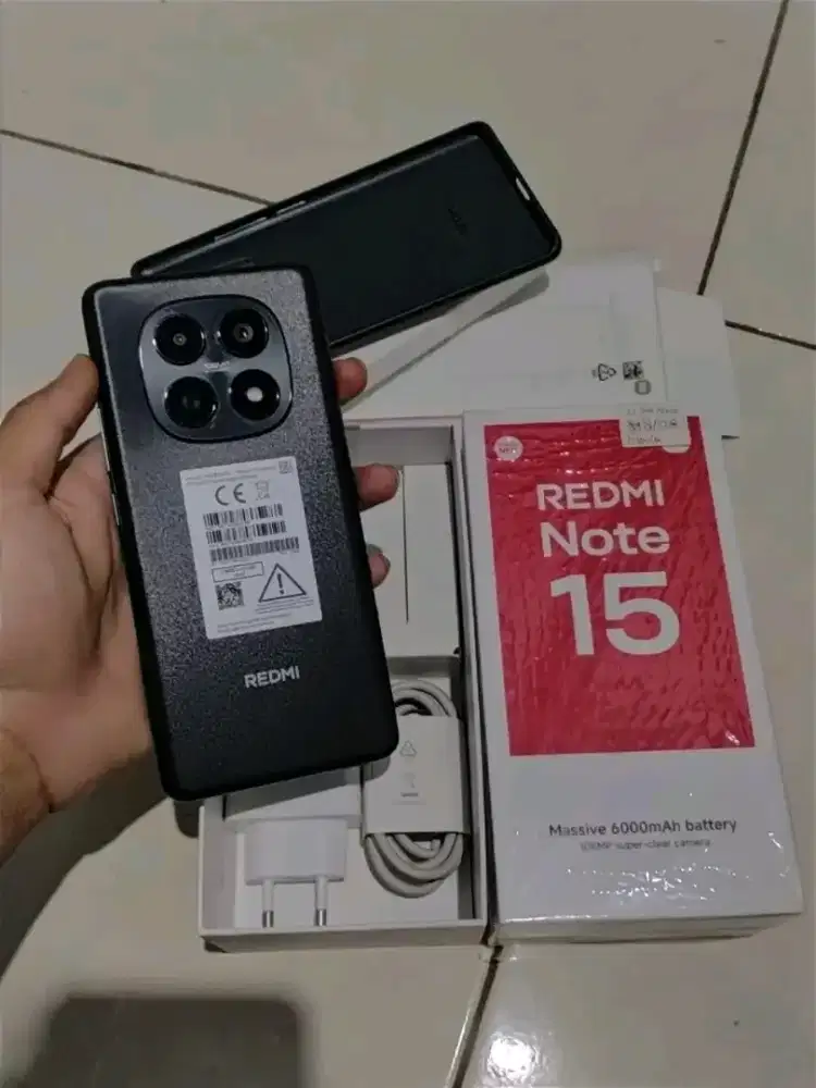 REDMI NOTE 15 4G FULLSET HARGA PAS