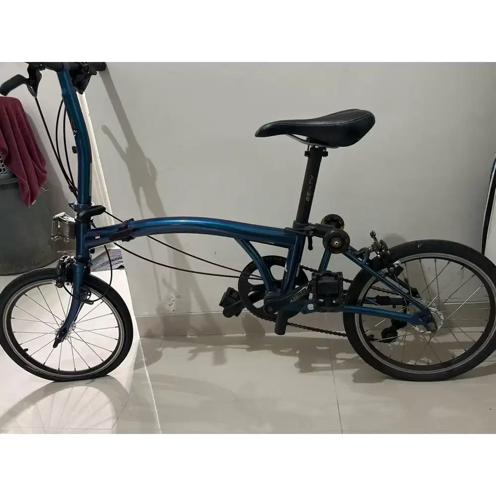 Sepeda Lipat 3sixty folding bike, mystic chameleon