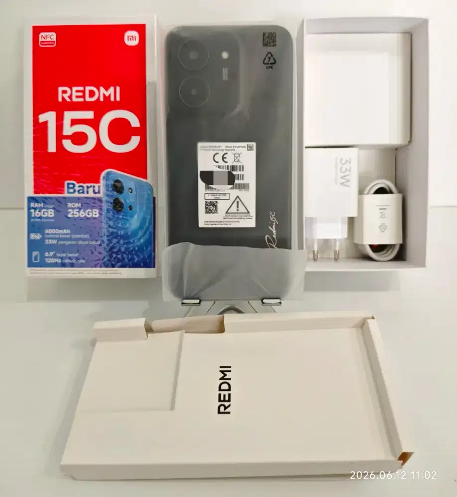 Xiaomi Redmi 15C NFC 8/256 Gb (Openbox Saja)Garansi Sept 2027 bs TT/B
