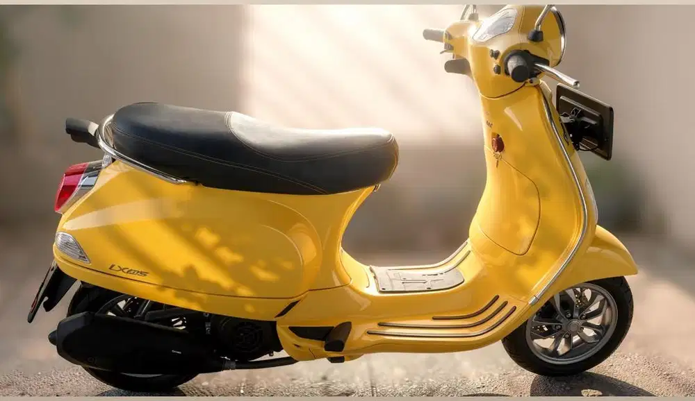 Vespa lx 125 kuning