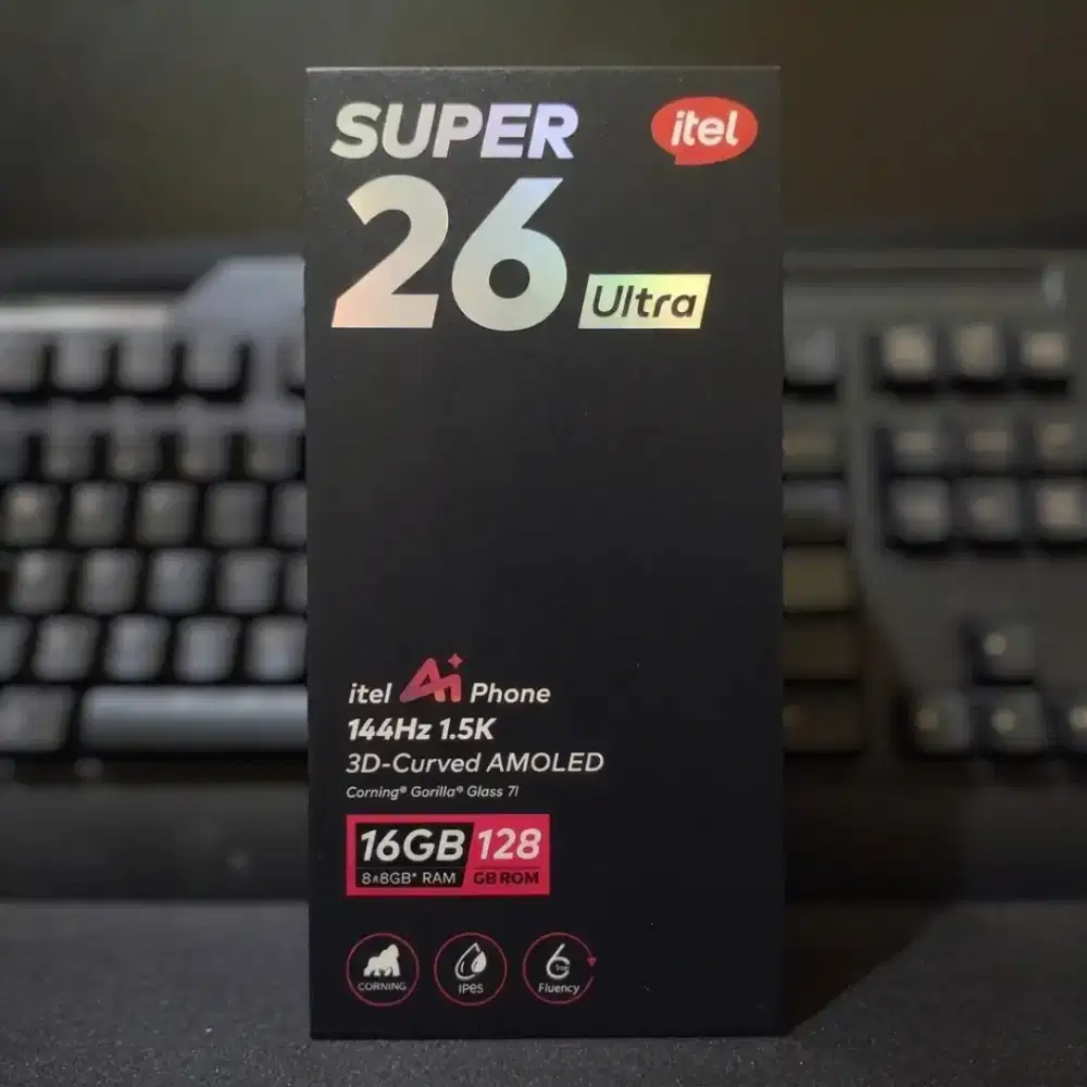Itel Super 26 Ultra Ram 8+8/128 GB Segel Garansi Resmi