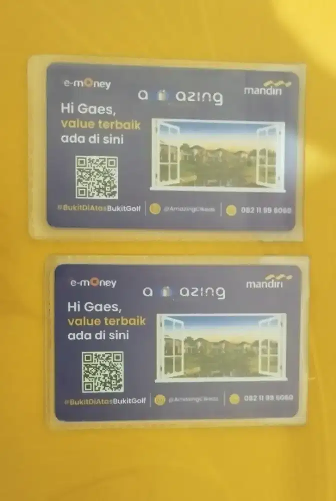 Dijual E-money 2 juta bayar 1,9 juta saja
