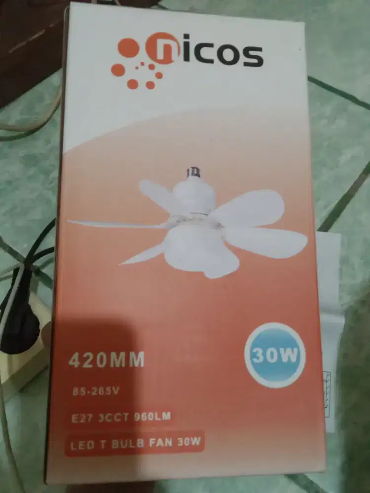 Lampu kipas angin remote