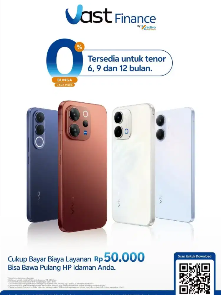 MAU BELI HP VIVO, BUDGET MINIM? KREDIT PAKE VAST FINANCE AJA!