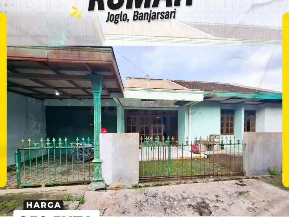 Rumah Tinggal Luas Strategis Siap Huni di Jl. Kelud Selatan Joglo Banjarsari Surakarta
