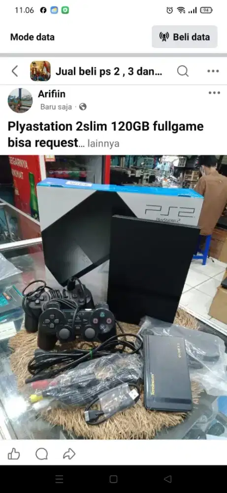 Ps2 slim hardisk 80gb fulshet fulgame