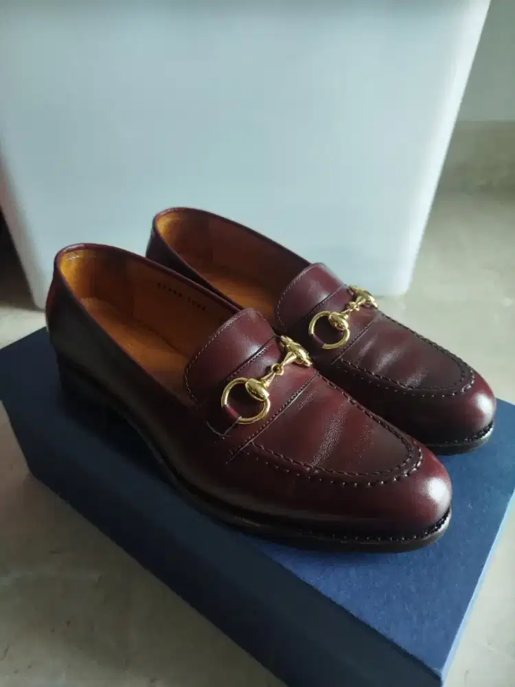 Preloved Sepatu Wanita FORTUNA SHOES JALAN SRIWIJAYA Leather Loafer