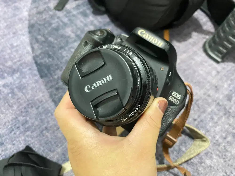 Kamera Canon 600D Full Set