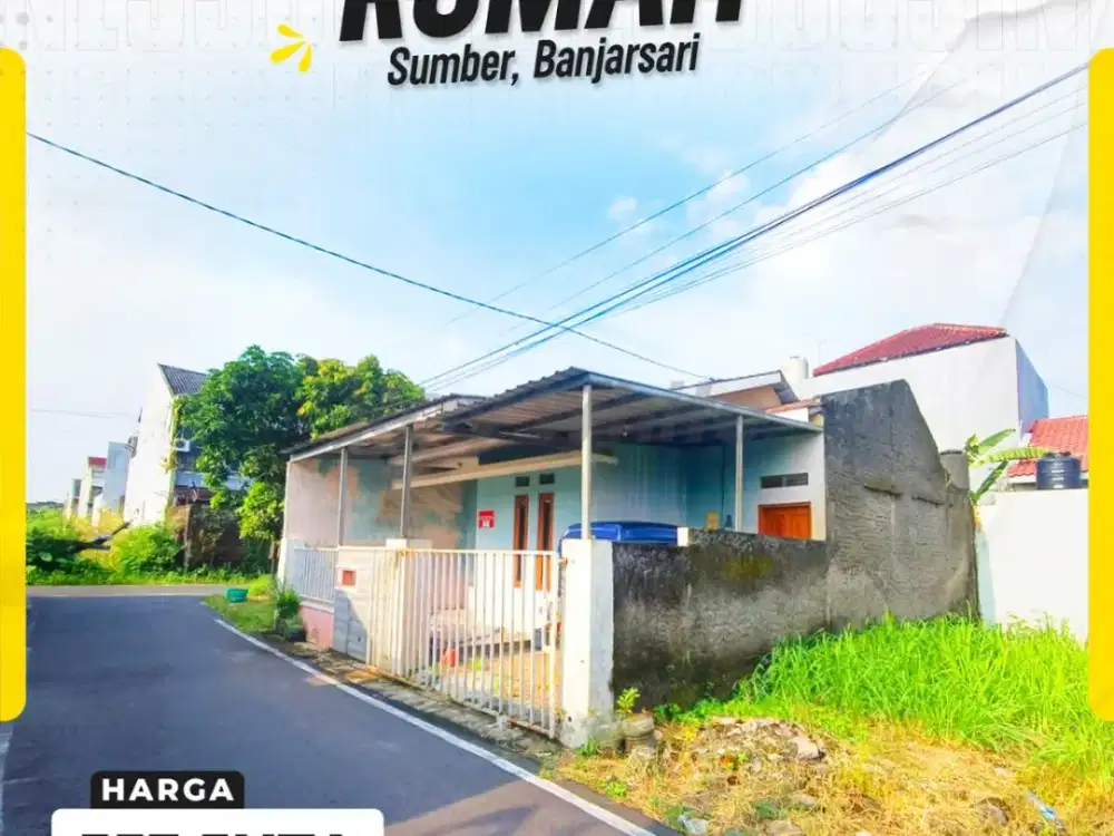 Rumah Tinggal Strategis Siap Huni Lingkungan Nyaman di Jl. Kahuripan Barat Sumber Banjarsari Surakarta