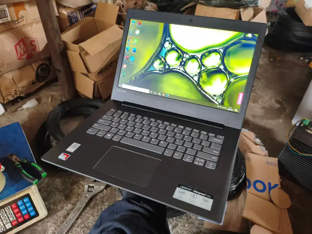 Laptop Lenovo tipis mulus ram 8gb