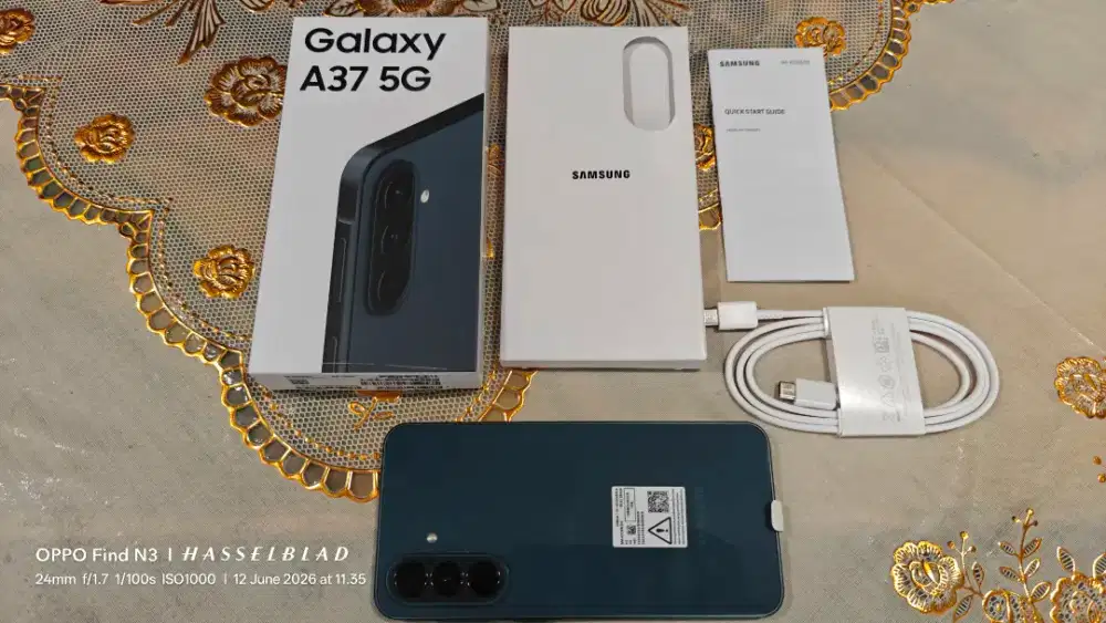Samsung A37 5G 8/256gb Fullset Masih Garansi Bkan a36 a56