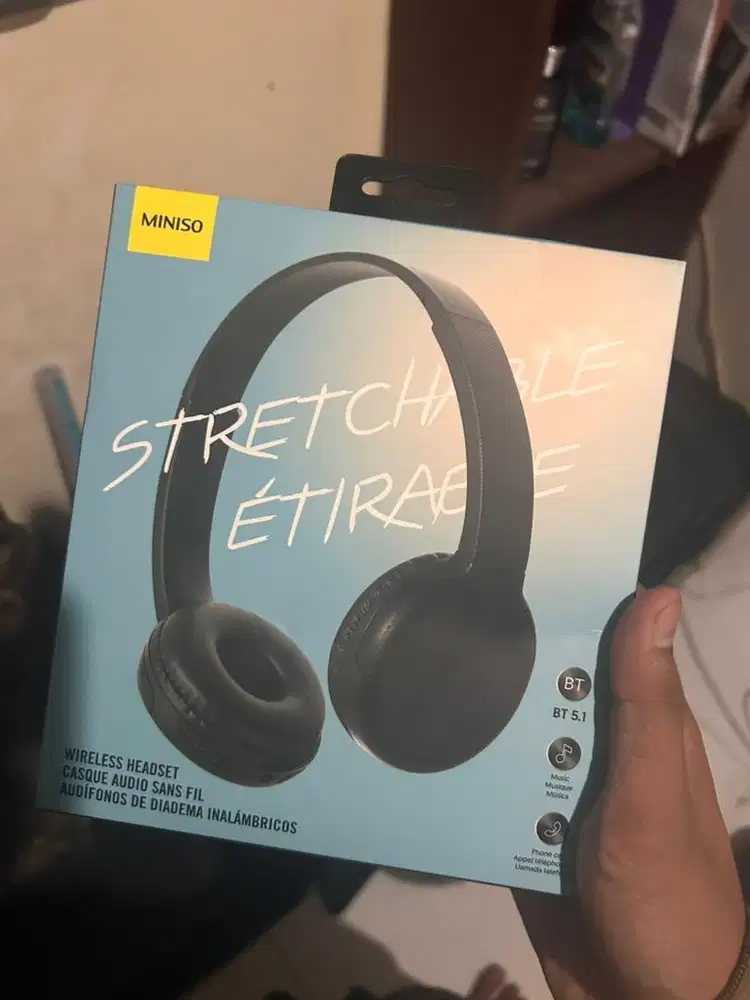Miniso Minimalist Wireless Bluetooth Headphones Bluetooth Headset