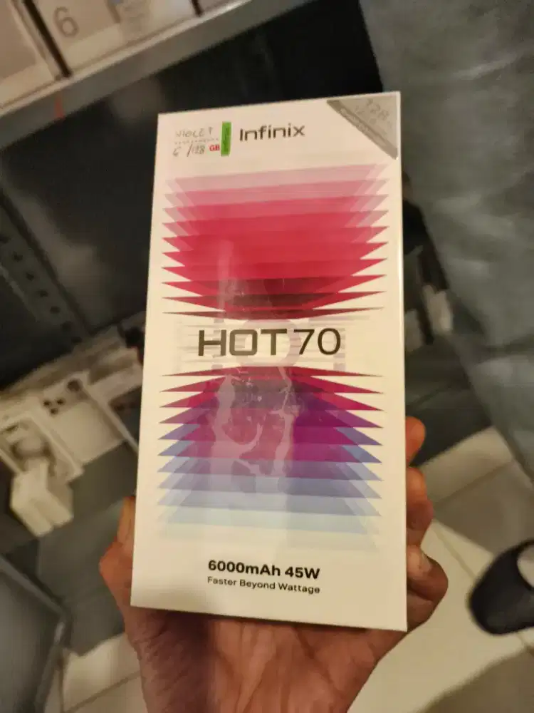 INFINIX HOT 70 6+6/256GB NEW GARANSI RESMI