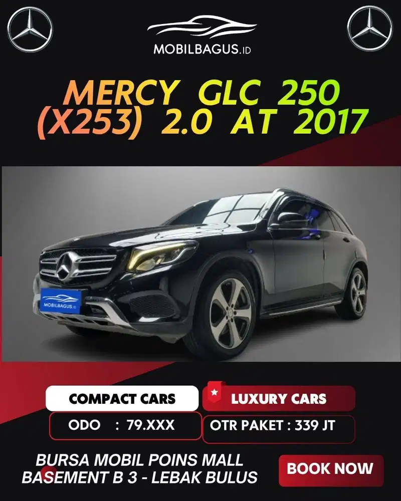 Mercy GLC250 2.0 (X 253) 4Matic Tahun 2017