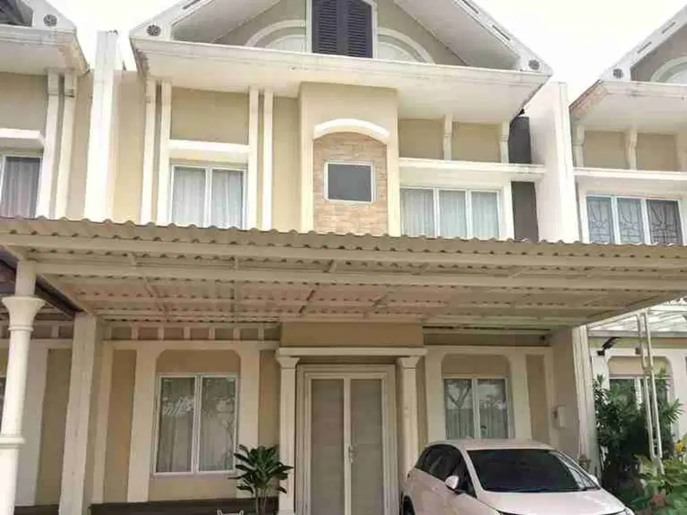 Rumah siap huni 2 lantai LT 136/96 KT 3+1 selangkah ke Aeon Mall Cakung jaktim