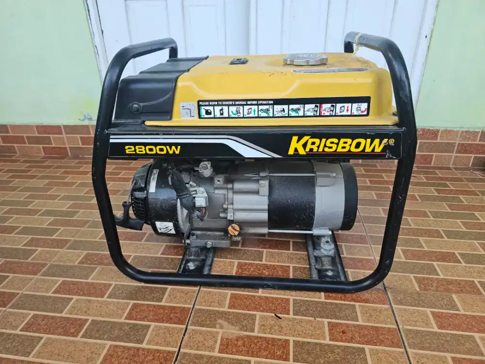 Genset 2800 watt krisbow