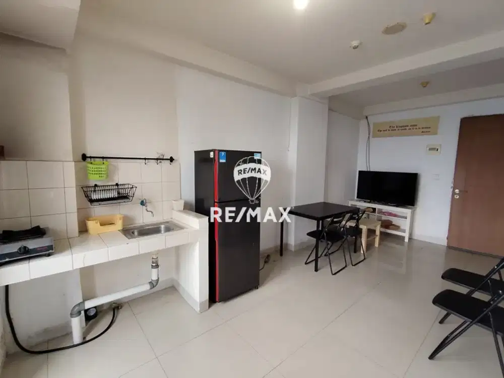 Disewakan 2 Bedroom Oak Tower B - Semi Furnish, 2 Kamar Terpisah, View Jalan
