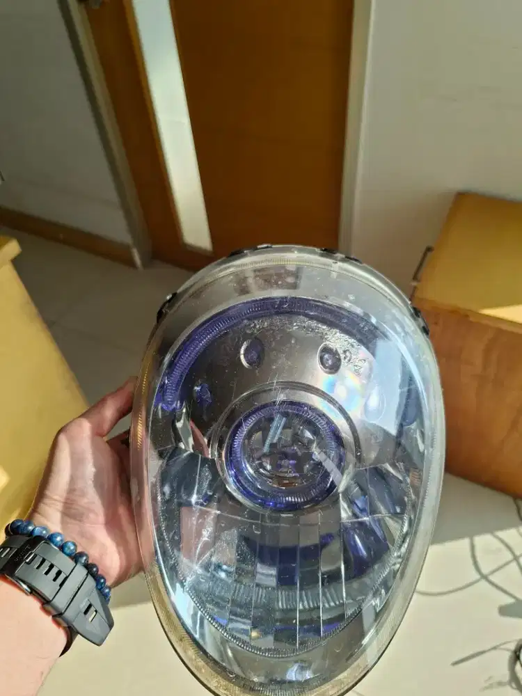Reflektor lampu depan scoopy Fi 2016 Ori Second