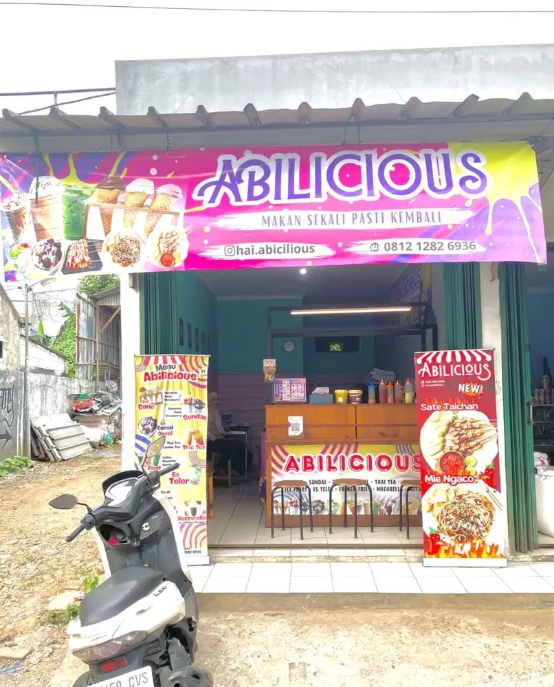 OPER TOKO/ JUAL TOKO ABILICIOUS DAN ISINYA.