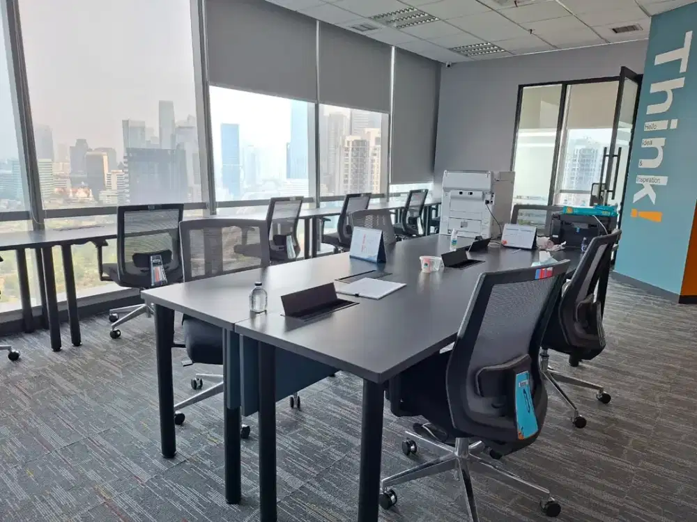 SEWA KANTOR JAKARTA SELATAN MENTENG DALAM 248M2 FURNISHED 250K NEGO