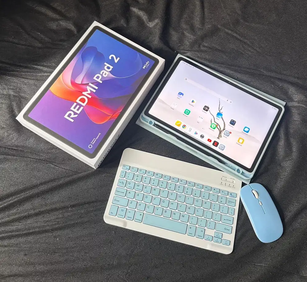 Tablet Xiaomi Redmi Pad 2 Wifi 4/128GB Mulus Lengkap Banyak Bonus