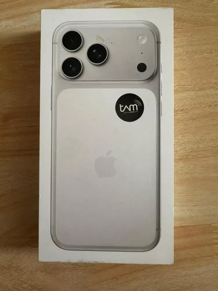 Baru iPhone 17 pro Max 256gb Silver