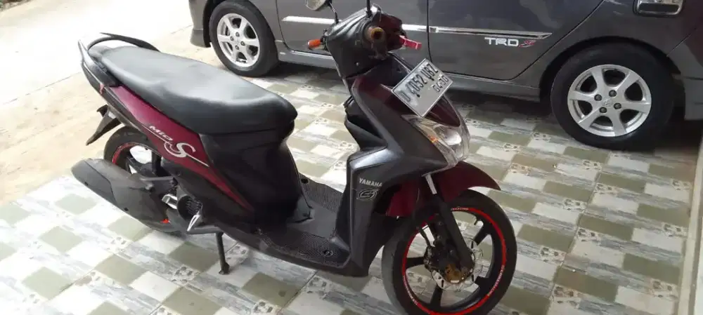 Jual yamaha mio S thn 2018 BPKB aja mesin orisinil plat T