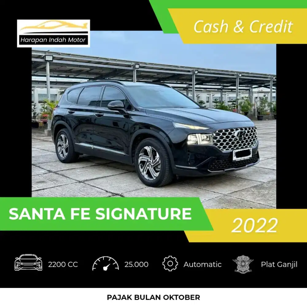 Hyundai Santa Fe 2.2 CRDI Signature 2022 Low KM 25RB Antik