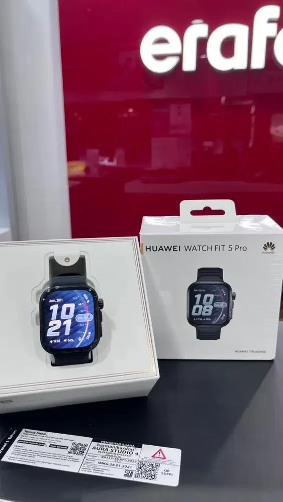 Huawei Fit 5 Series Terbaru Gratis Strap dan buds se3 di Erafone LCM