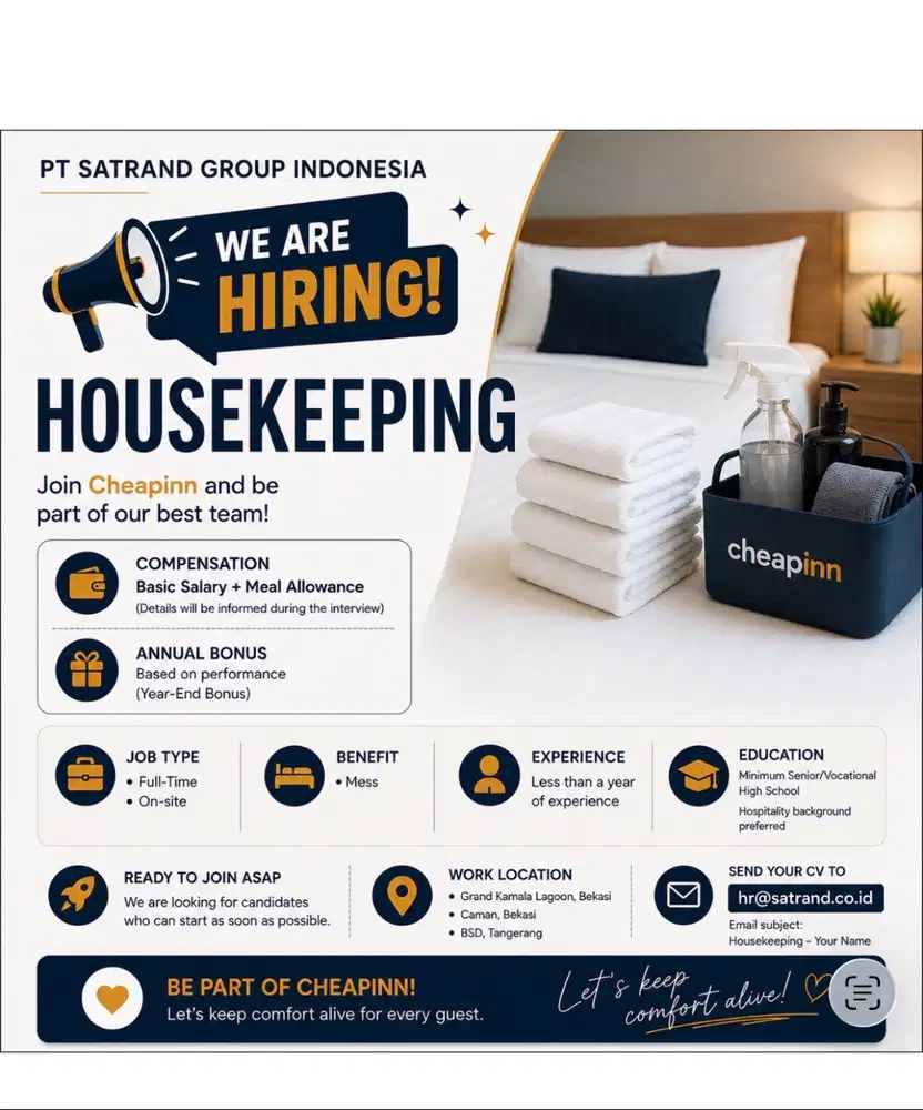 Lowongan Kerja Housekeeping