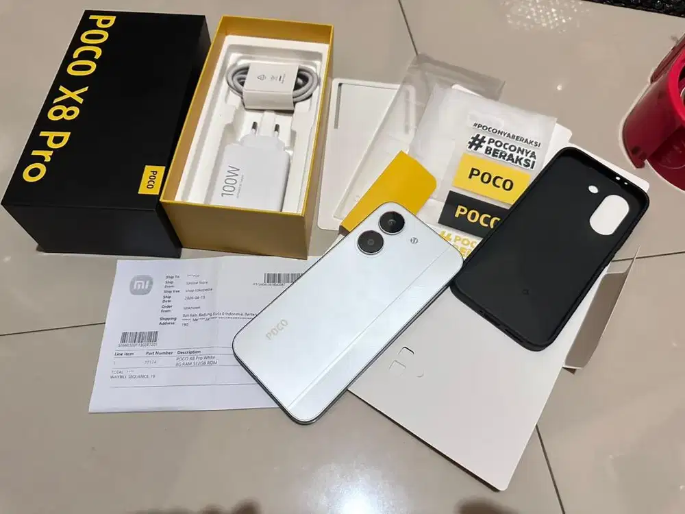 POCO X8 Pro 8/512 fullset ori garansi resmi sampai juli 2027