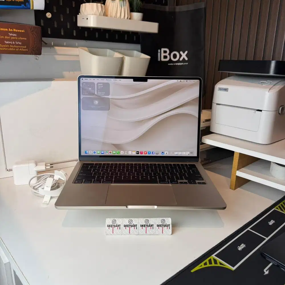 MacBook Air M4 16gb 512gb iBox Starlight Battery Health 100%