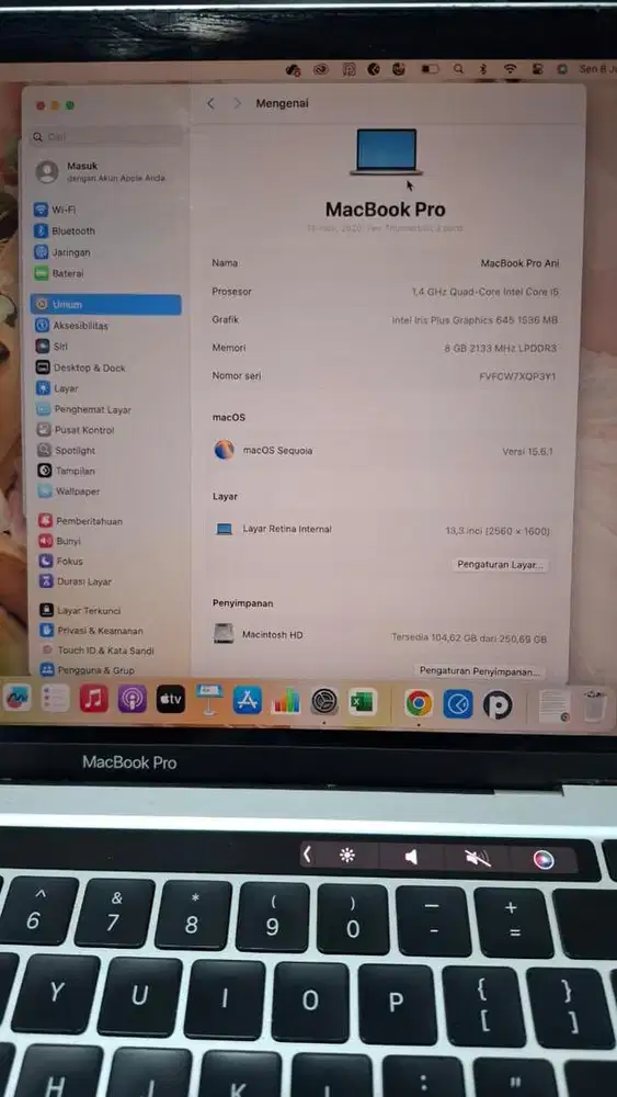 Macbook pro 13 2020