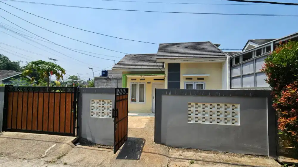 Rumah BTN sudah renovasi cantik
