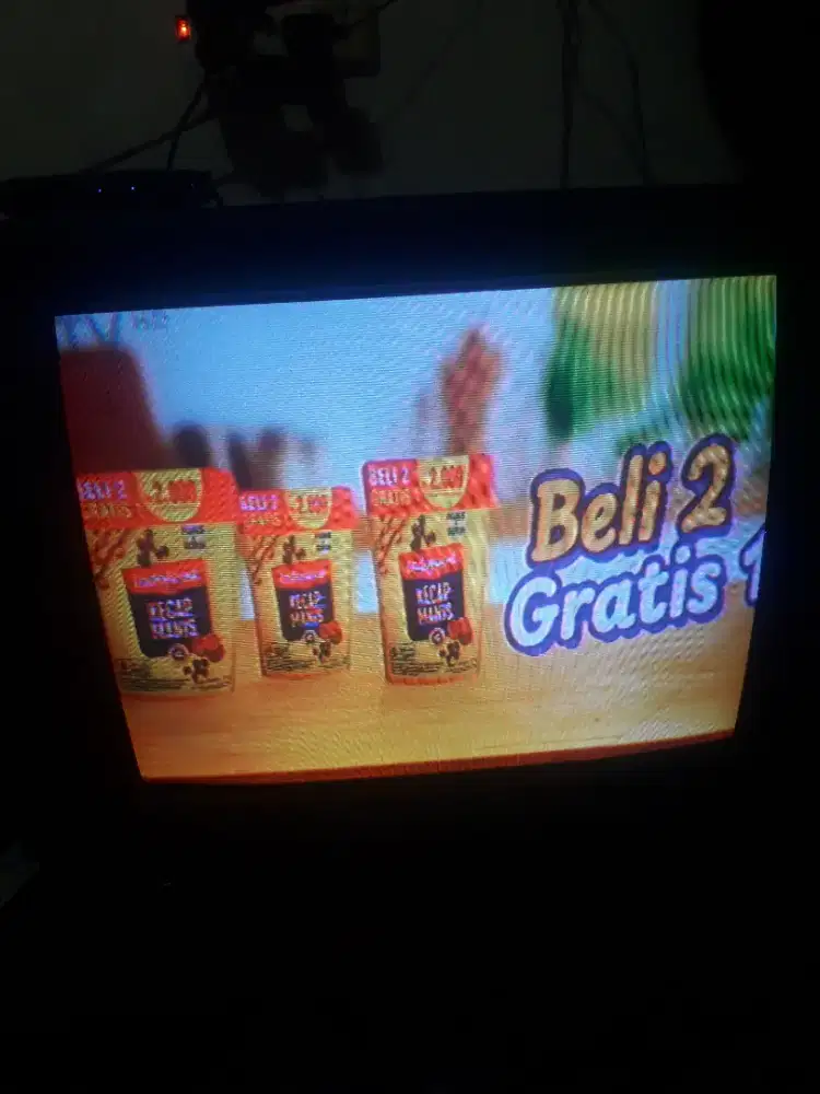 Jual tv tabung 29ins toshiba +stb android tv