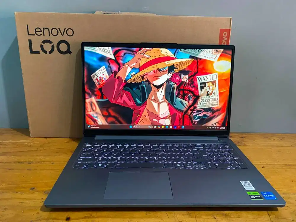 Lenovo LOQ 15IAX9E Essential i5 12450HX 12/512GB RTX 3050 GARANSI 08 2