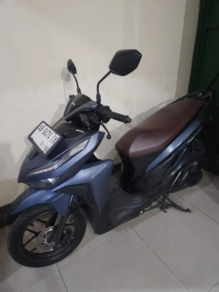 Vario 125 iss biru doff 2019 mulus sekali Gbm