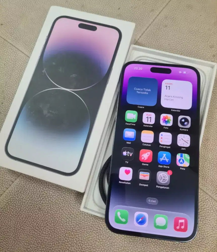 Iphone 14 promax 256gb resmi ibox