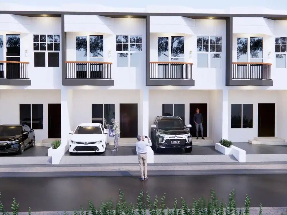 Rumah Baru Tampilan Modern Minimalis 2 Lantai Di Jln Tanjung Barat. Jakarta Selatan