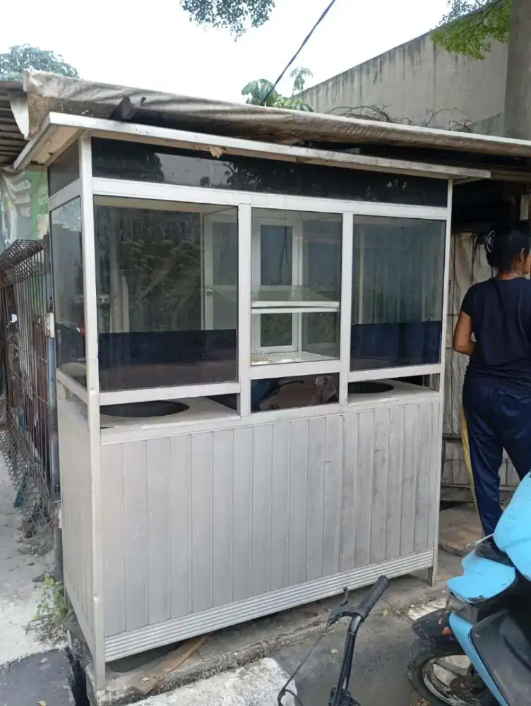 [JUAL] GEROBAK ETALASE USAHA