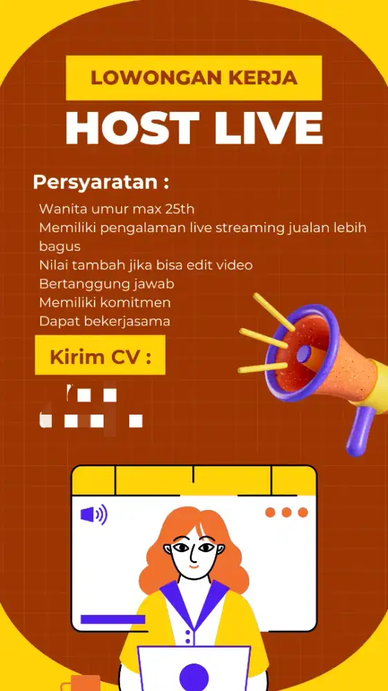 Host live streaming