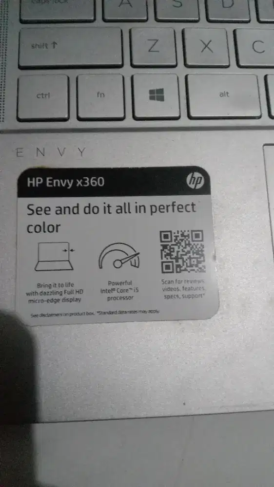 Laptop Hp envy x360