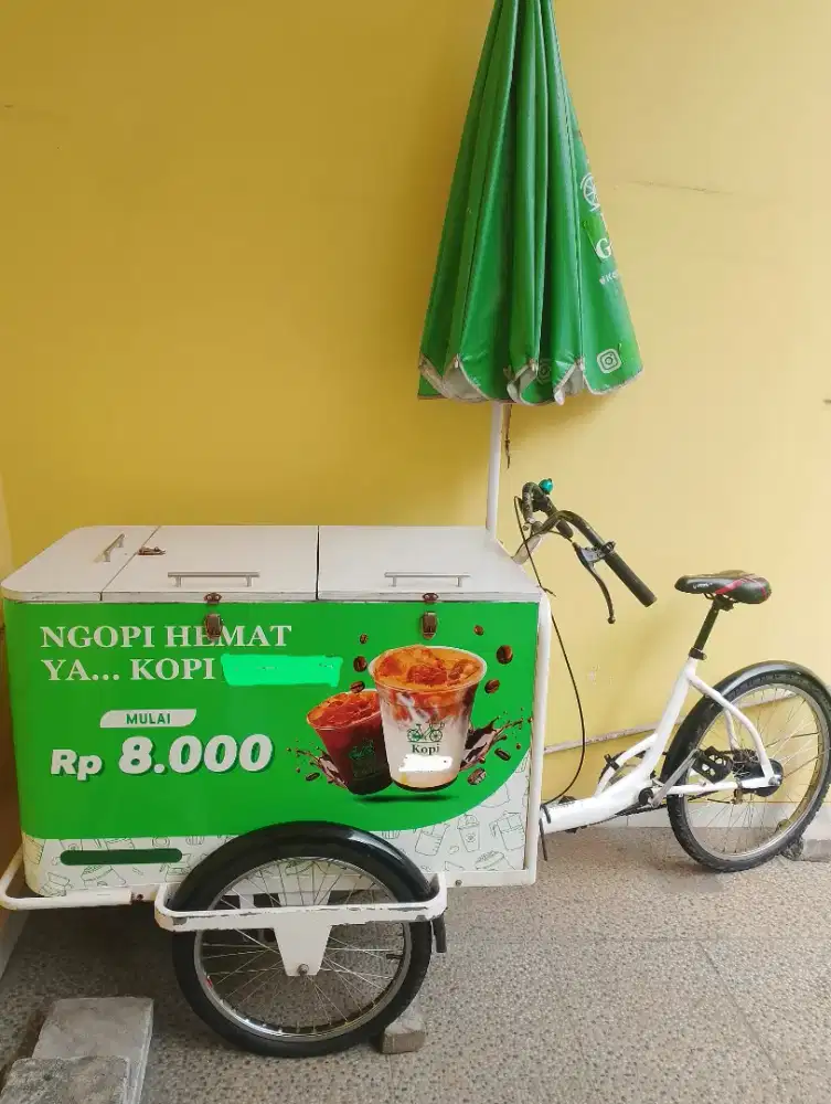 Dijual Gerobak Sepeda Kopi Keliling