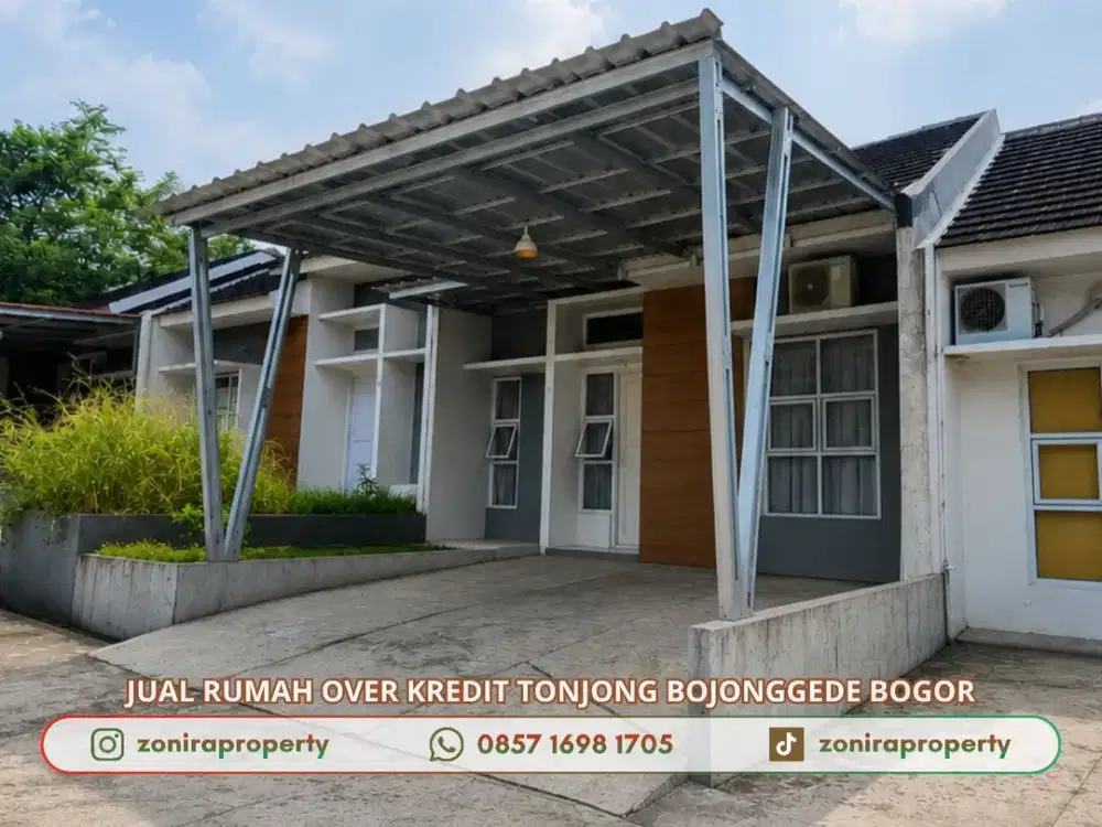 Over Kredit Rumah Cicilan 3 Jutaan di Bogor 8 Menit ke Stasiun KRL Bojonggede