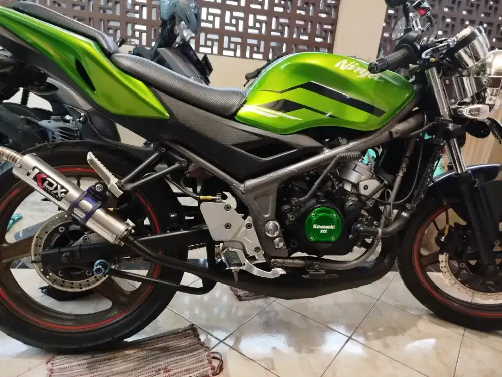 Kawasaki Ninja RR New Warna Hijau Kondisi Oke
